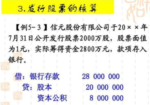 發(fā)行股票會計分錄詳解，背景、事件與地位介紹